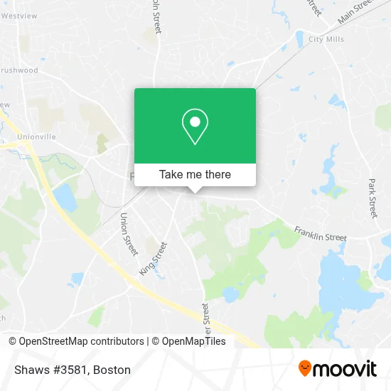 Shaws #3581 map