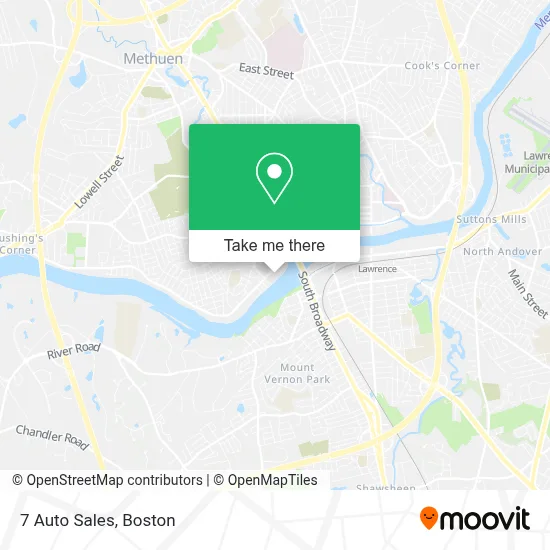 7 Auto Sales map