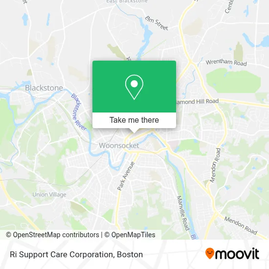 Ri Support Care Corporation map