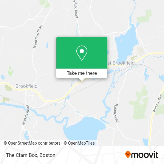 The Clam Box map