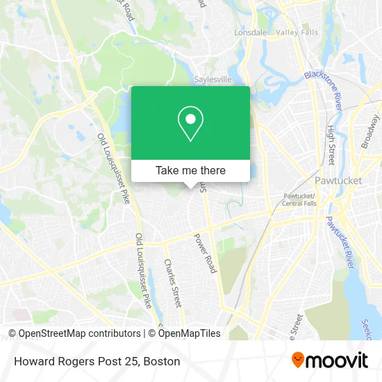 Howard Rogers Post 25 map