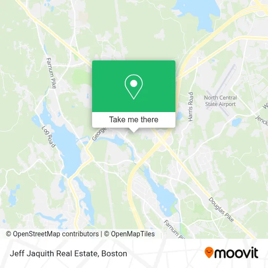 Jeff Jaquith Real Estate map