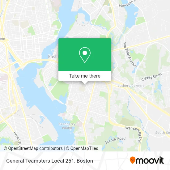 General Teamsters Local 251 map