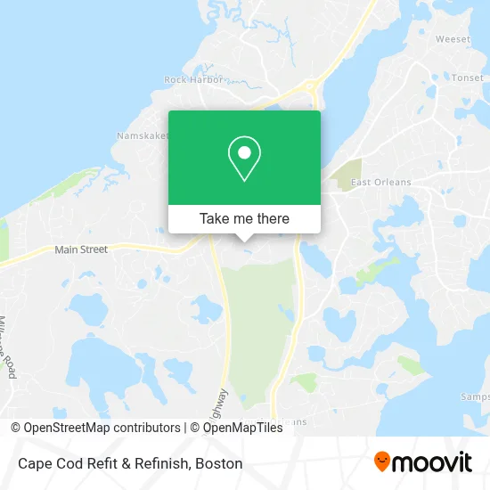 Cape Cod Refit & Refinish map