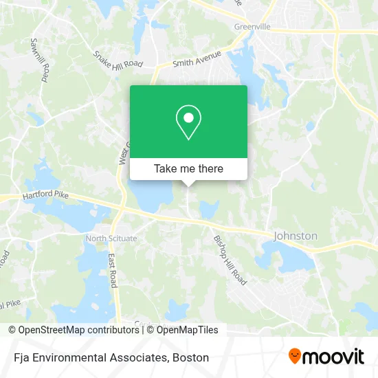 Fja Environmental Associates map