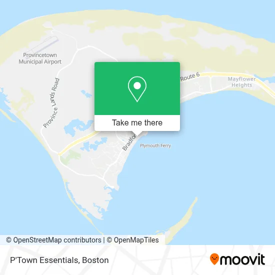 P'Town Essentials map