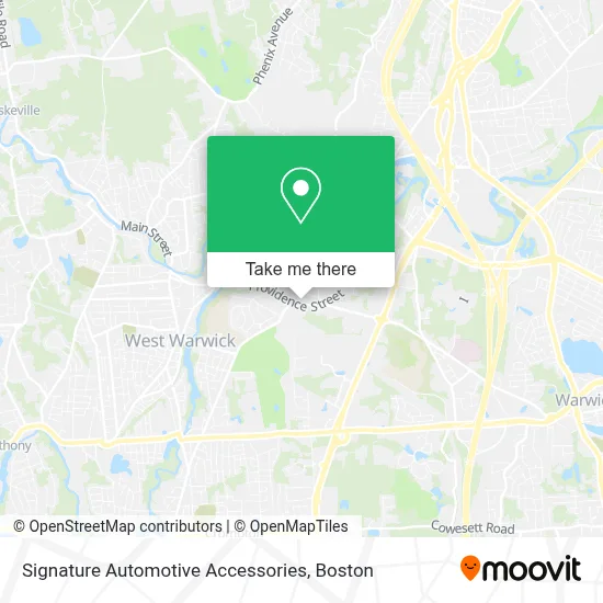 Signature Automotive Accessories map