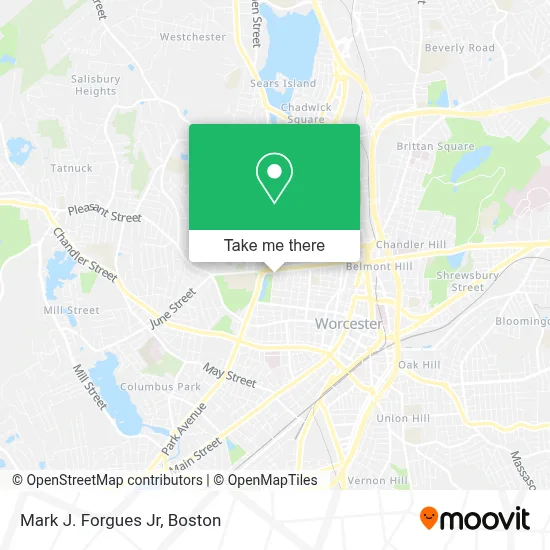 Mark J. Forgues Jr map