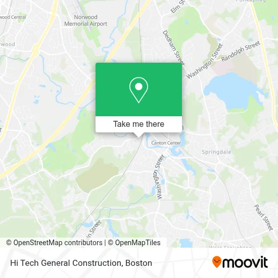 Hi Tech General Construction map