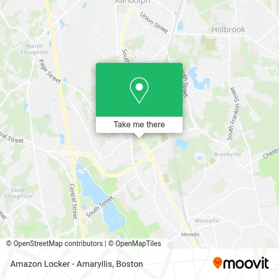 Amazon Locker - Amaryllis map