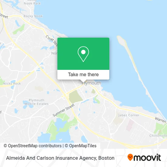 Almeida And Carlson Insurance Agency map