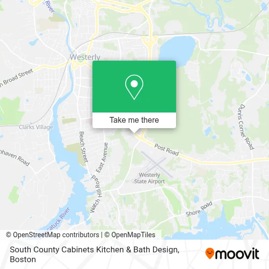 South County Cabinets Kitchen & Bath Design map