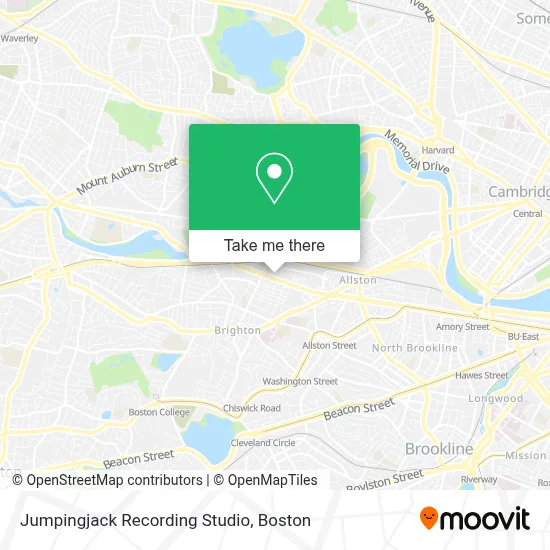 Jumpingjack Recording Studio map
