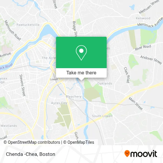 Chenda -Chea map