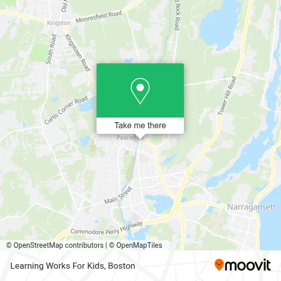 Learning Works For Kids map