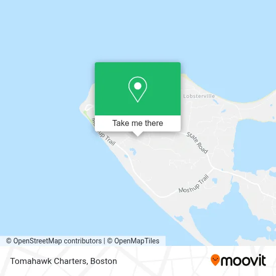 Tomahawk Charters map