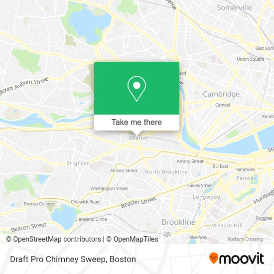 Draft Pro Chimney Sweep map
