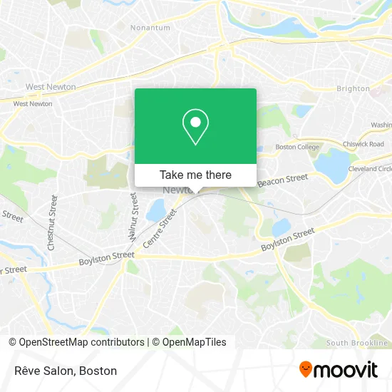 Rêve Salon map