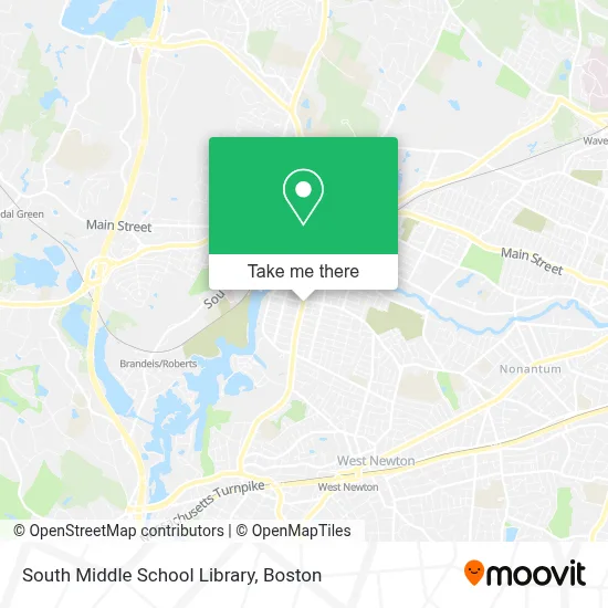 South Middle School Library map