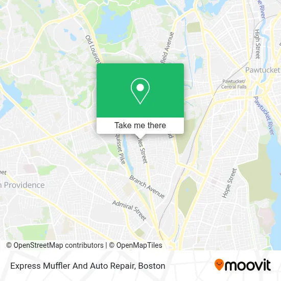 Express Muffler And Auto Repair map