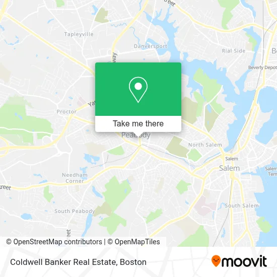 Coldwell Banker Real Estate map