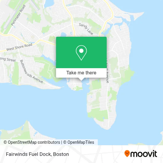 Fairwinds Fuel Dock map