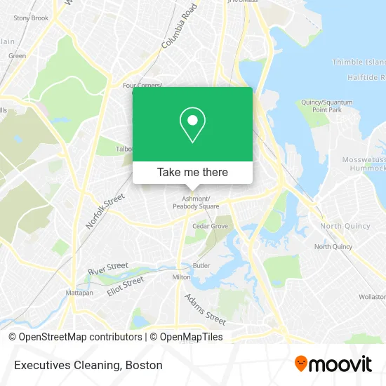 Executives Cleaning map