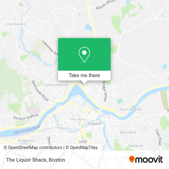 The Liquor Shack map