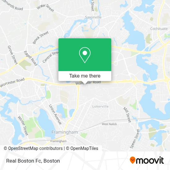 Real Boston Fc map