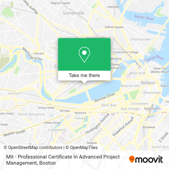 Mit - Professional Certificate In Advanced Project Management map