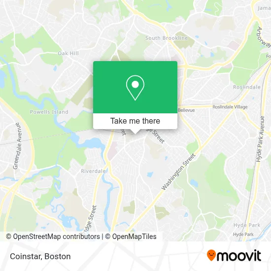 Coinstar map