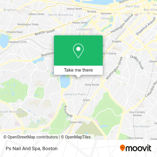 Ps Nail And Spa map