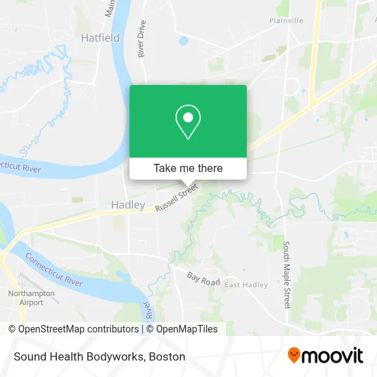 Sound Health Bodyworks map