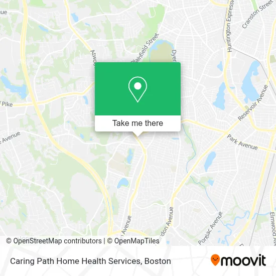 Caring Path Home Health Services map