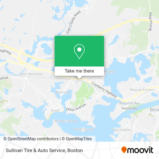 Sullivan Tire & Auto Service map