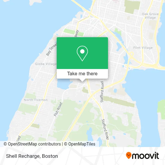 Shell Recharge map