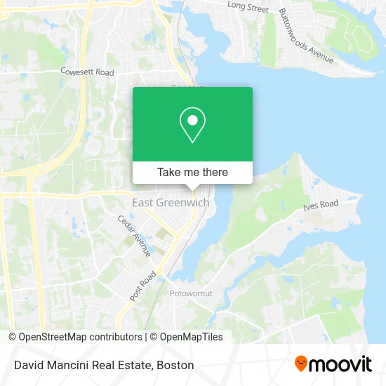 David Mancini Real Estate map