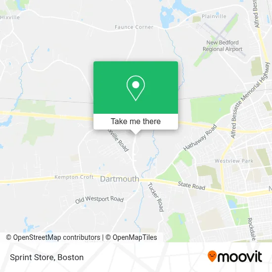 Sprint Store map