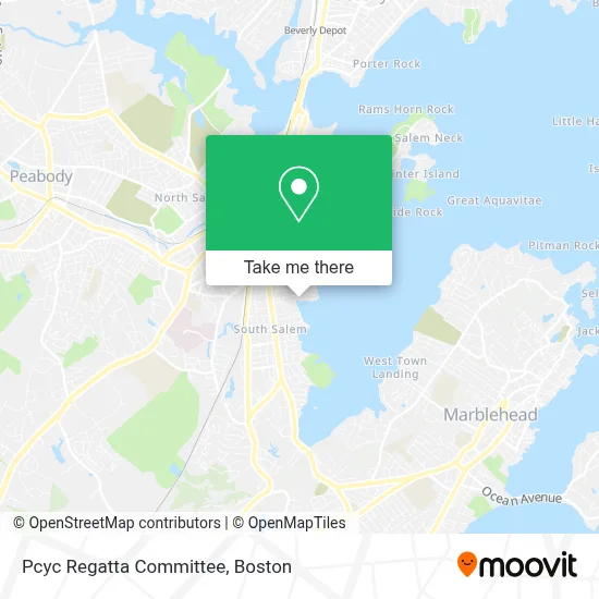 Pcyc Regatta Committee map