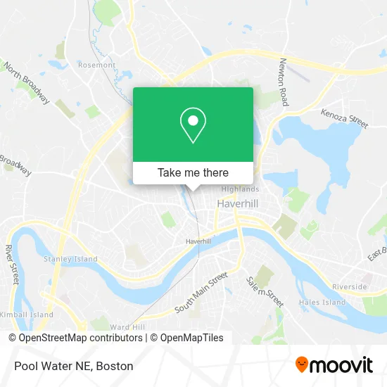 Pool Water NE map