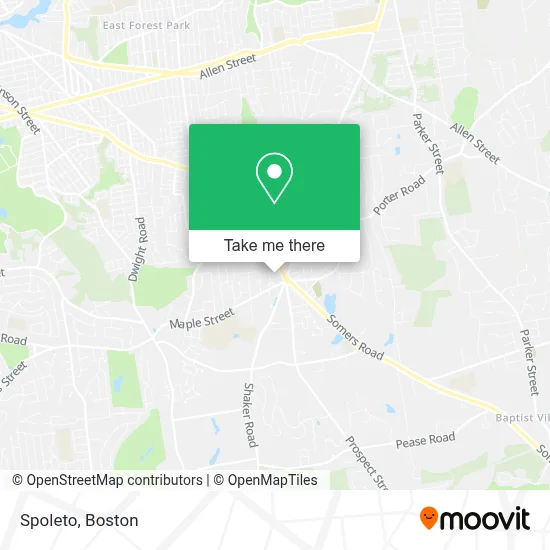 Spoleto map