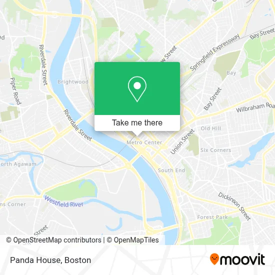 Panda House map