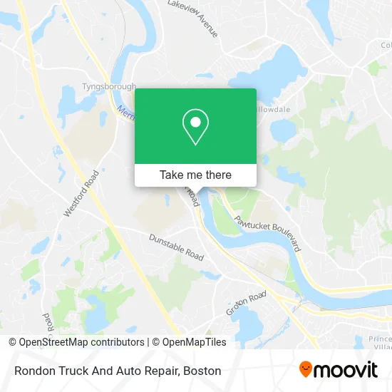 Rondon Truck And Auto Repair map