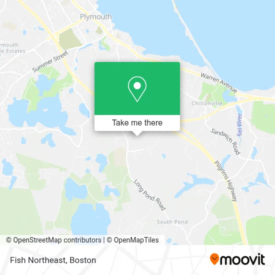 Fish Northeast map