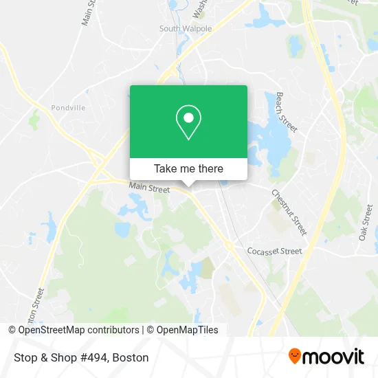 Stop & Shop #494 map