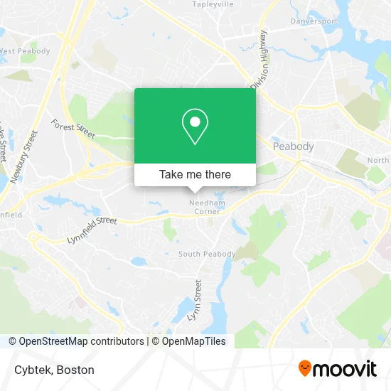 Cybtek map