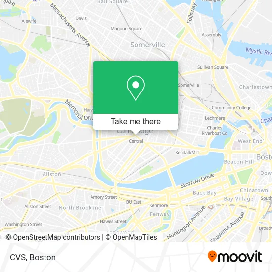 Cvs map