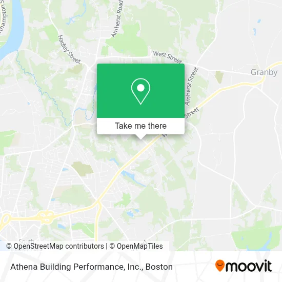 Athena Building Performance, Inc. map