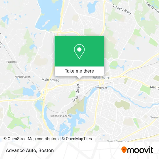Advance Auto map