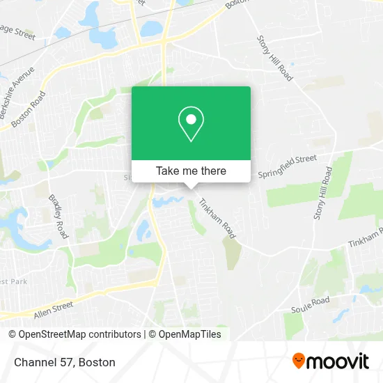 Channel 57 map